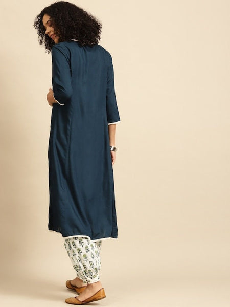 Indian Cotton Kurta Set With Jacket For Women, Indian Dress For Women, Printed Indo Western Outfit, Anarkali Dress, Indian Dress With Jacket VitansEthnics