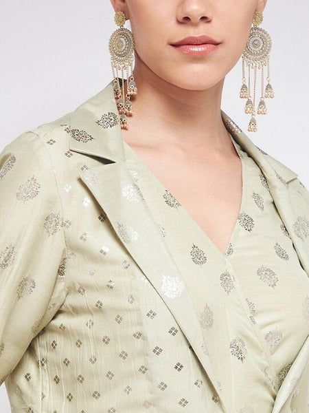 Designer Dhoti Jumpsuit With Jacket For Women, Indo Western Outfit, Indian Dhoti Dress For Women, Fusion Jumpsuit, Party Wear Indian Outfit VitansEthnics