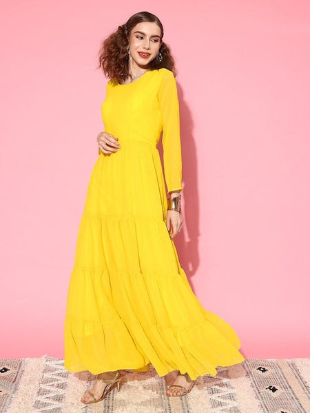 Women Long flare dress with dupatta, Indian Gown, Indo Western Dress, Saree Gown set, Indian suit set, Wedding Wear outfit, Anarkali Dress VitansEthnics