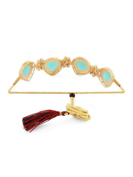 Stone Studded Choker Necklace Set