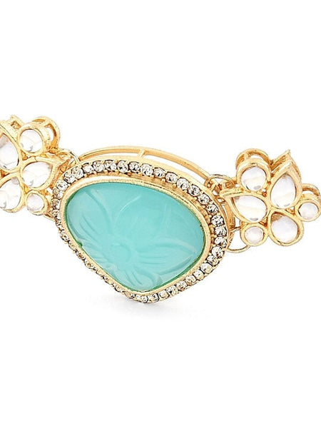 Stone Studded Choker Necklace Set