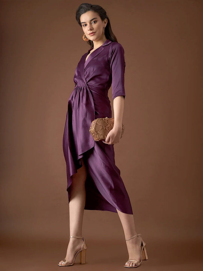 indian shirt dress Green Pink Silk Elegant Dress