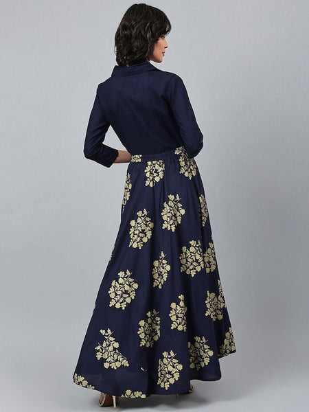 Designer Indian Shirt with Skirt Co-Ords Set, Indian Blouse With Skirt Set, Indo Western Dress for Women, Indian Dress, Lehenga Choli VitansEthnics
